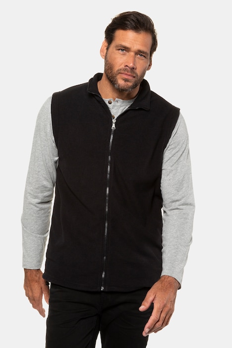 Fleeceweste, Outdoor, Stehkragen, bis 8 XL