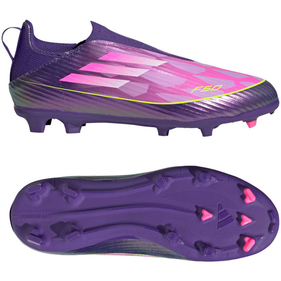 adidas F50 Lamine Yamal League Laceless FG/MG Kids