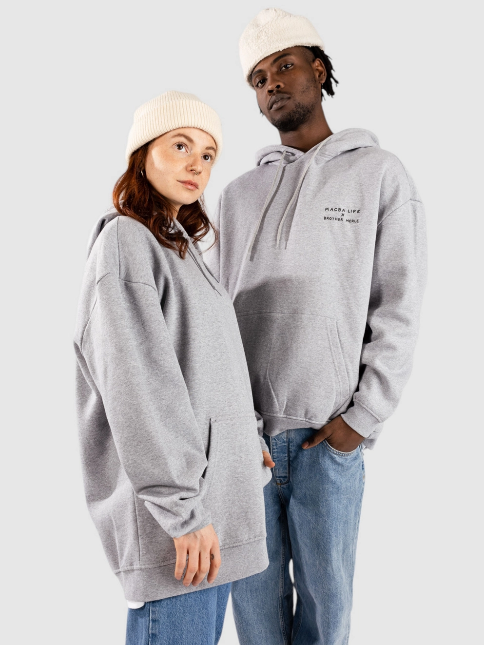 Macba Life Trash Hoodie gray