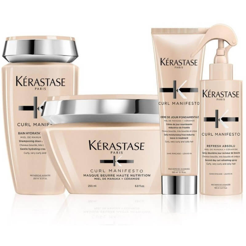 Routine cheveux frisés Curl Manifesto Kérastase