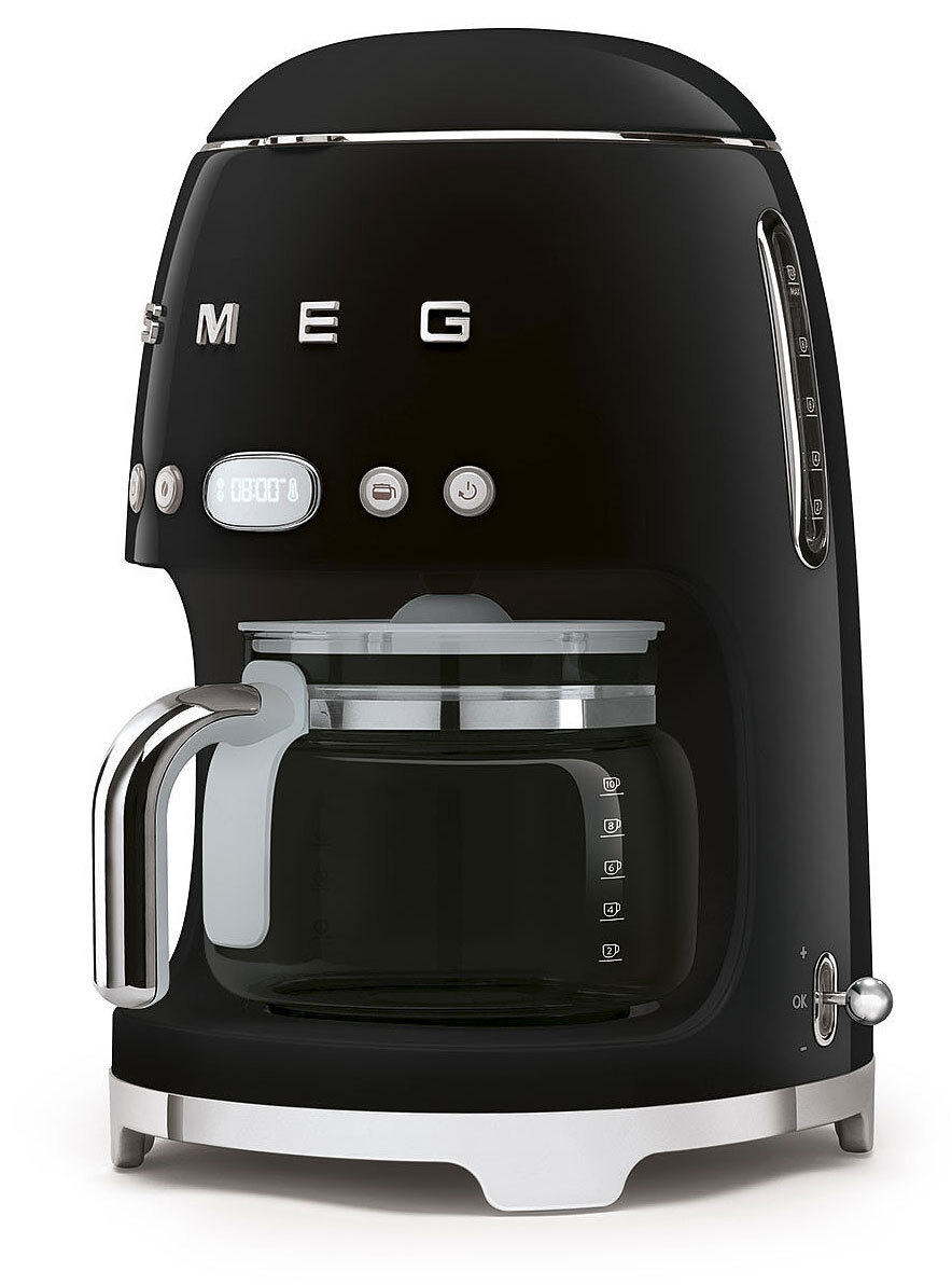 SMEG Filter-Kaffeemaschine schwarz