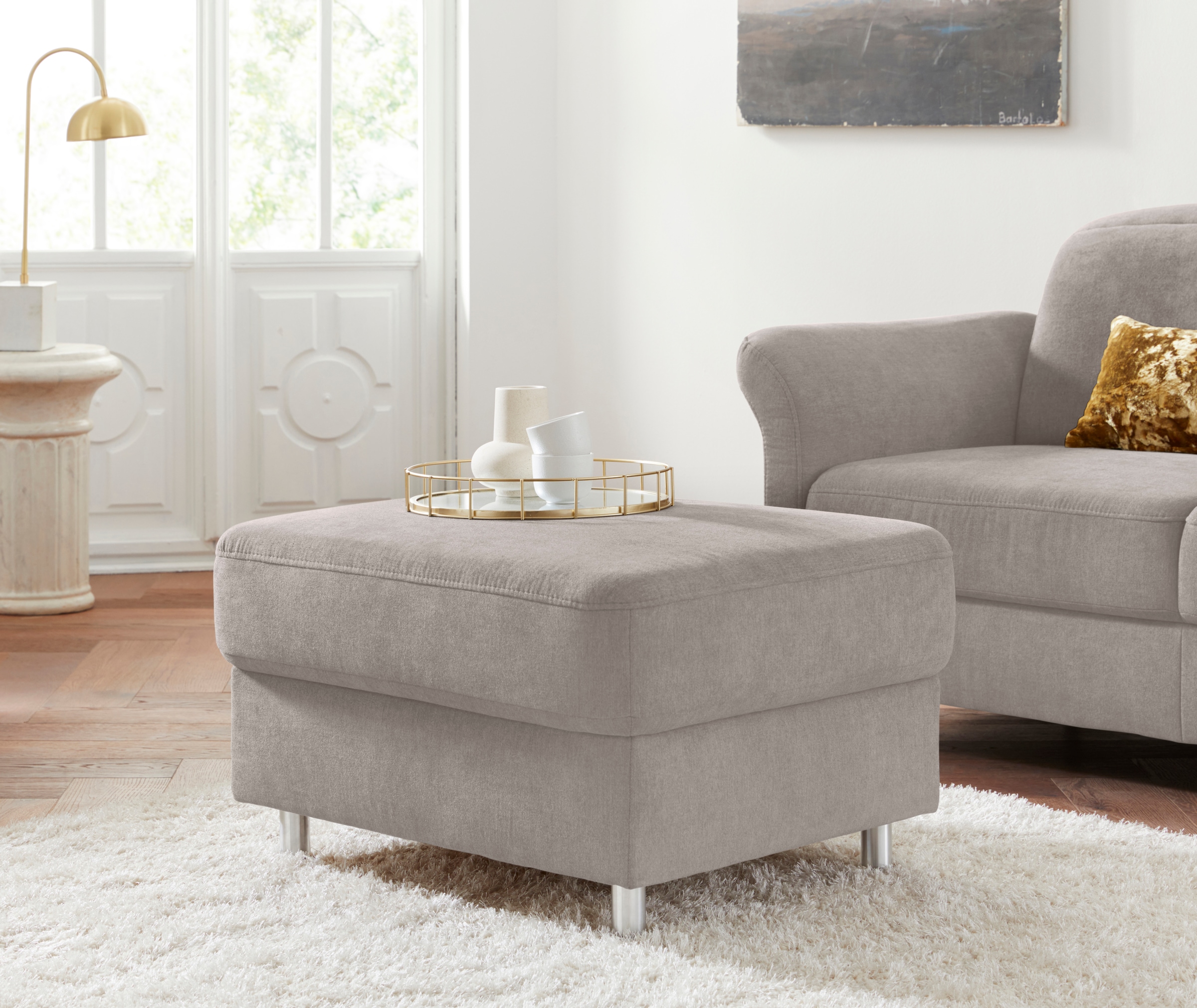 sit&more Stauraumhocker »Darwin« inklusive Federkern und Stauraum
