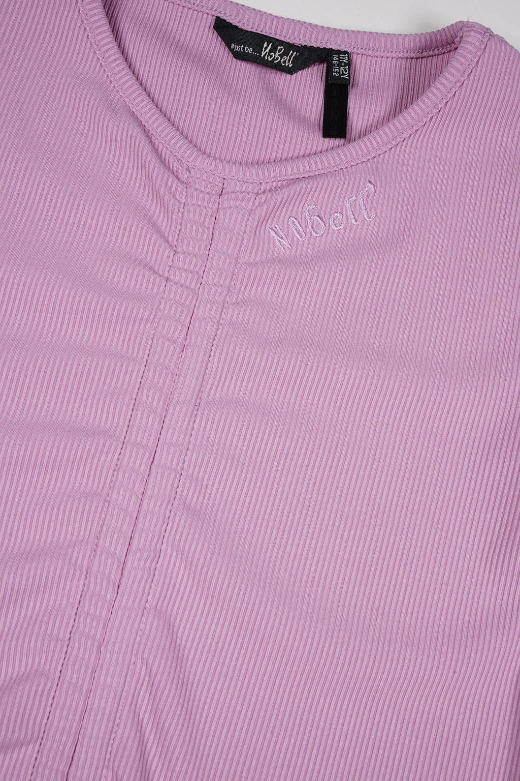 NoBell’ T-shirt Krisp donkerroze