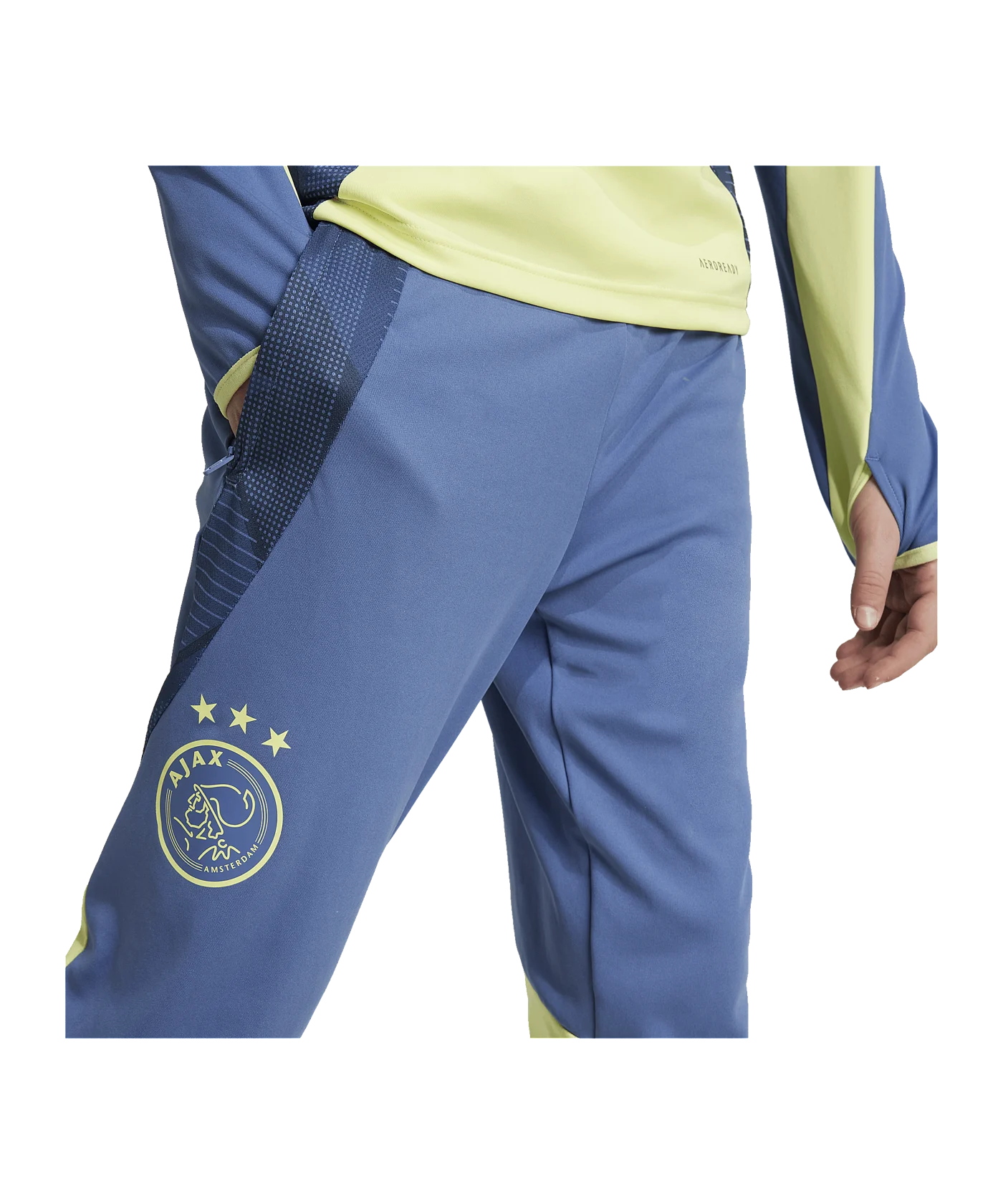 adidas Ajax Amsterdam Trainingshose Kids Blau