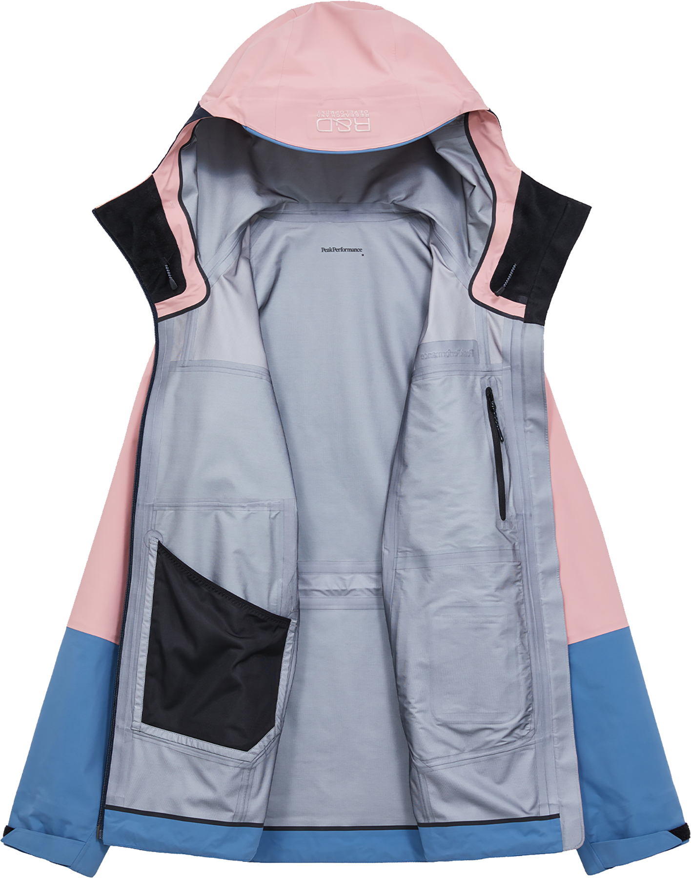 Vislight GORE-TEX C-Knit 3L Shell Jacket Dame 5BH Warm Blush/Shallow/Salute Blue