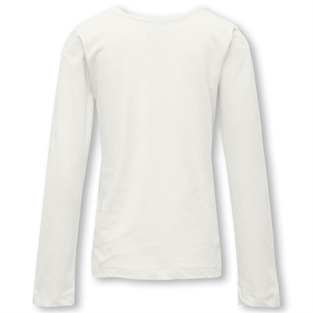 Køb Kids ONLY Cloud Dancer New Only T-Shirt Noos