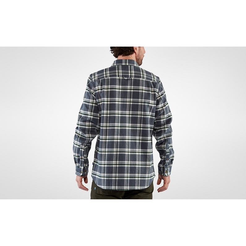Fjällräven Herren Övik Heavy Flannel Hemd