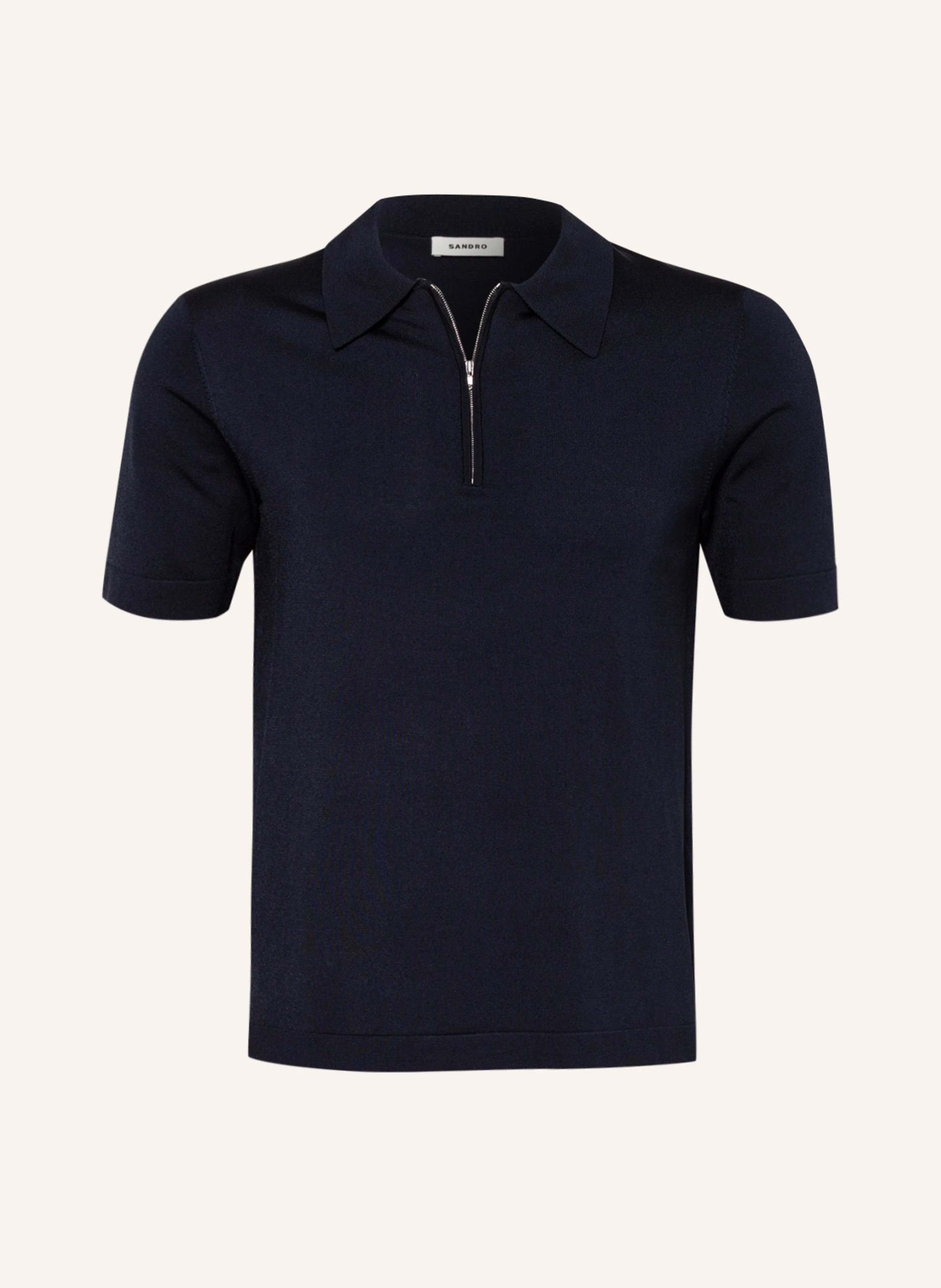 SANDRO Strick-Poloshirt