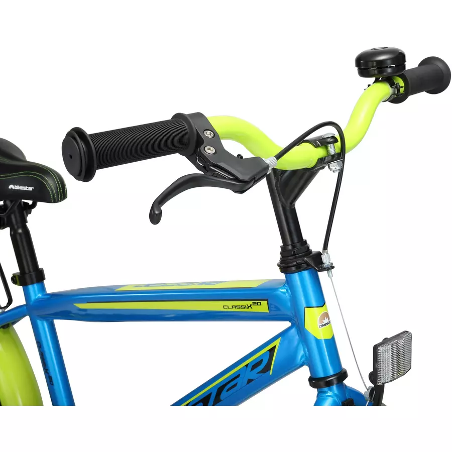 Bikestar Kinderrad 20 Zoll Urban City blau, grün