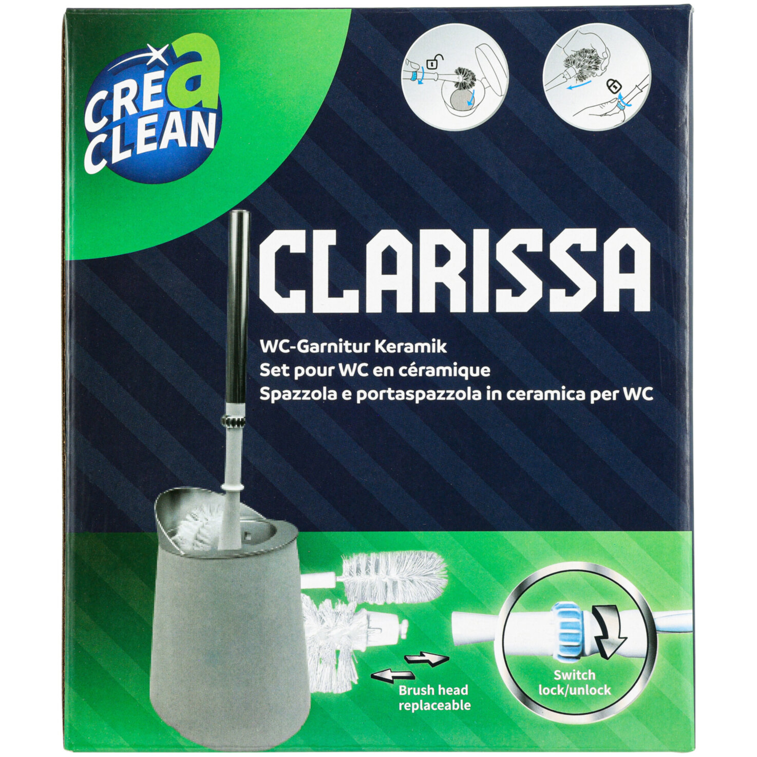 CREaCLEAN Clarissa WC-Garnitur