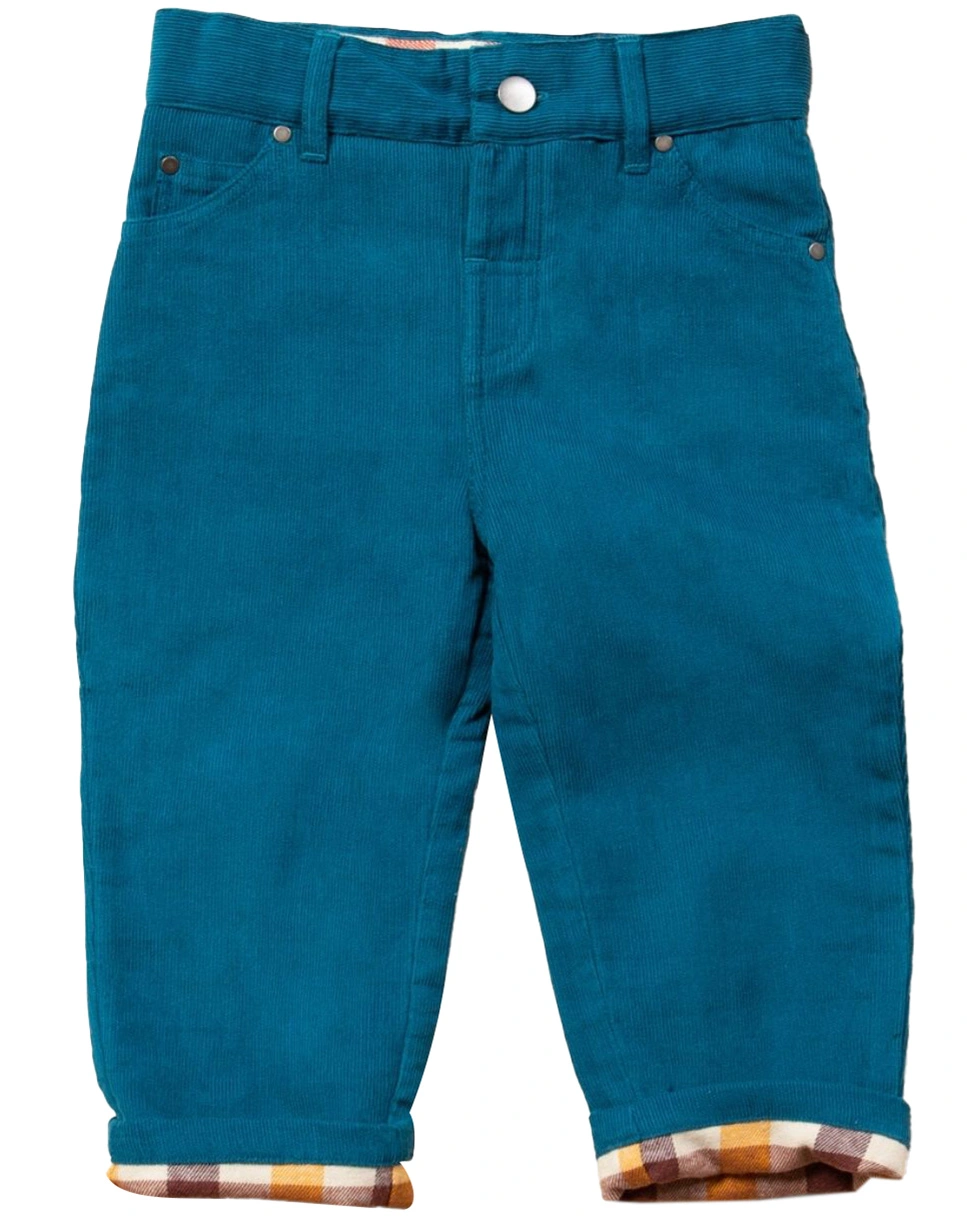 Cordhose ADVENTURE gefüttert in blue