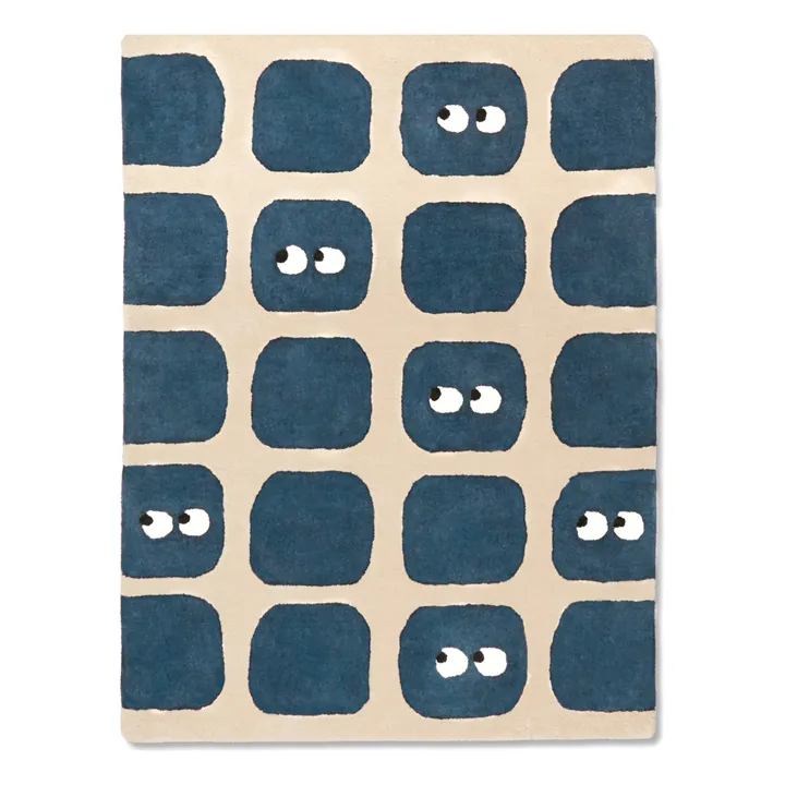 Bleuu-studio Tapis Bidules | Bleu marine