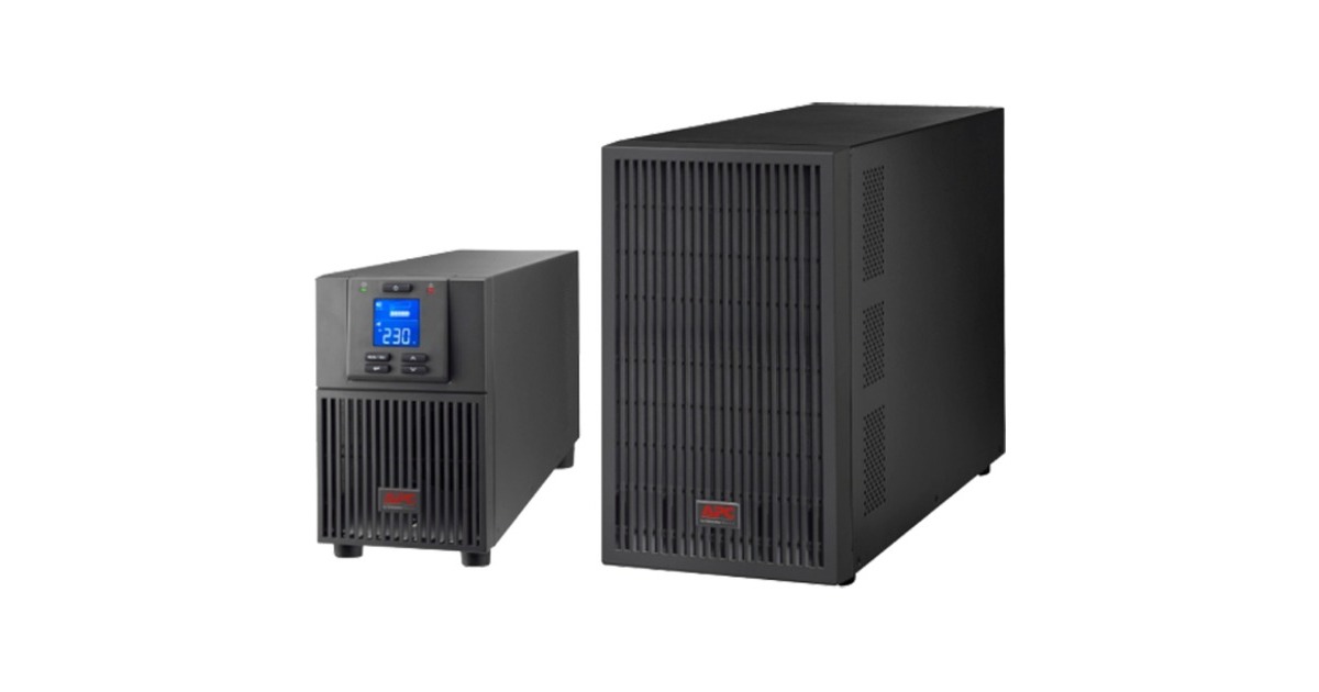 APCEasy-UPS On-Line SRV 2000VA met Externe Batterij, 230V, IEC ups  (Zwart, 4x C13, SRV2KIL)