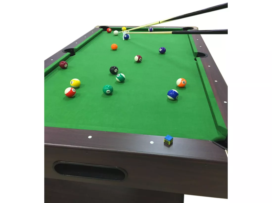 Table de Billard 8 Pieds moderne avec bancs conteneurs – Poseidon