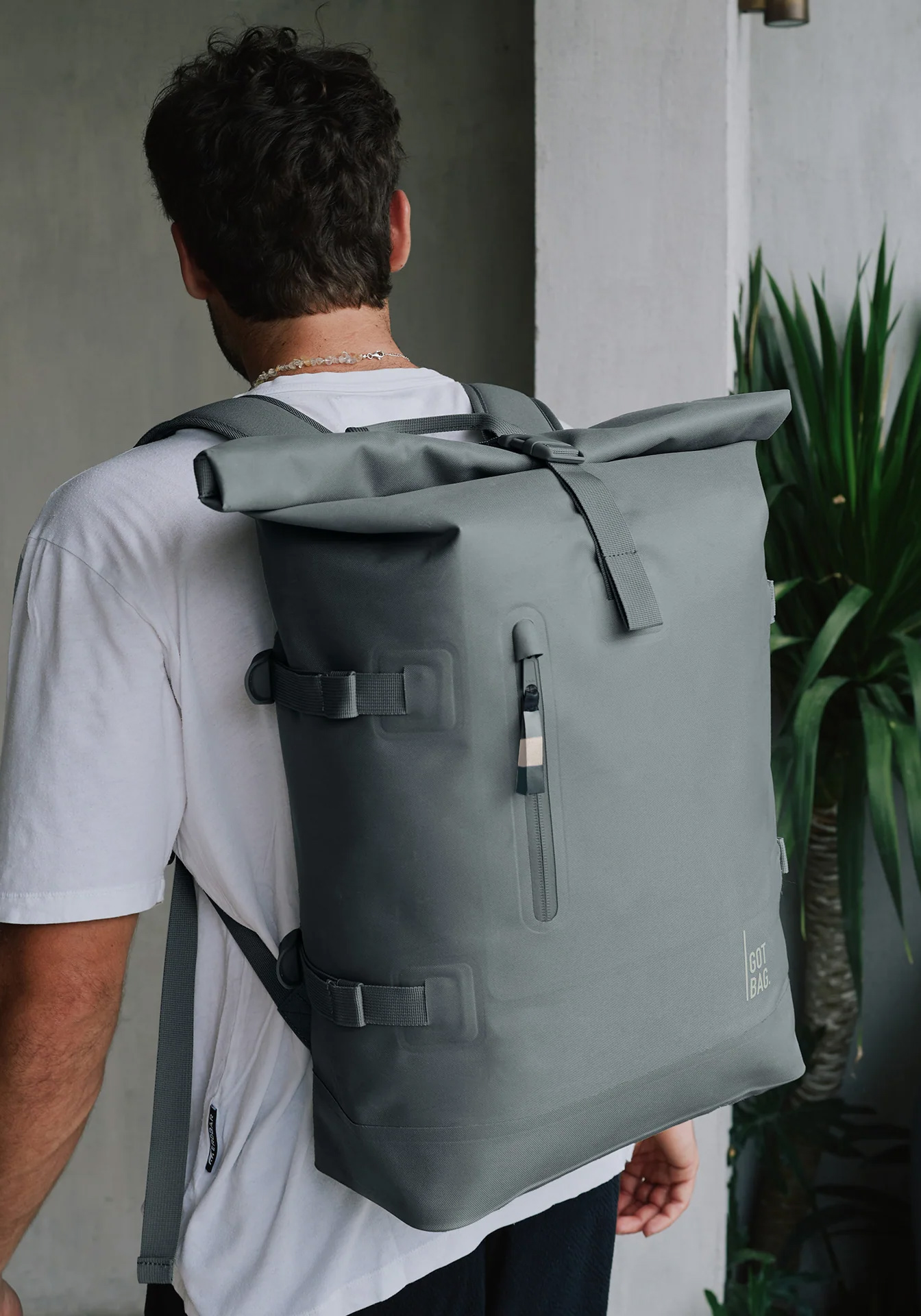Got Bag Rucksack Rolltop 2.0 Monochrome Basalt
