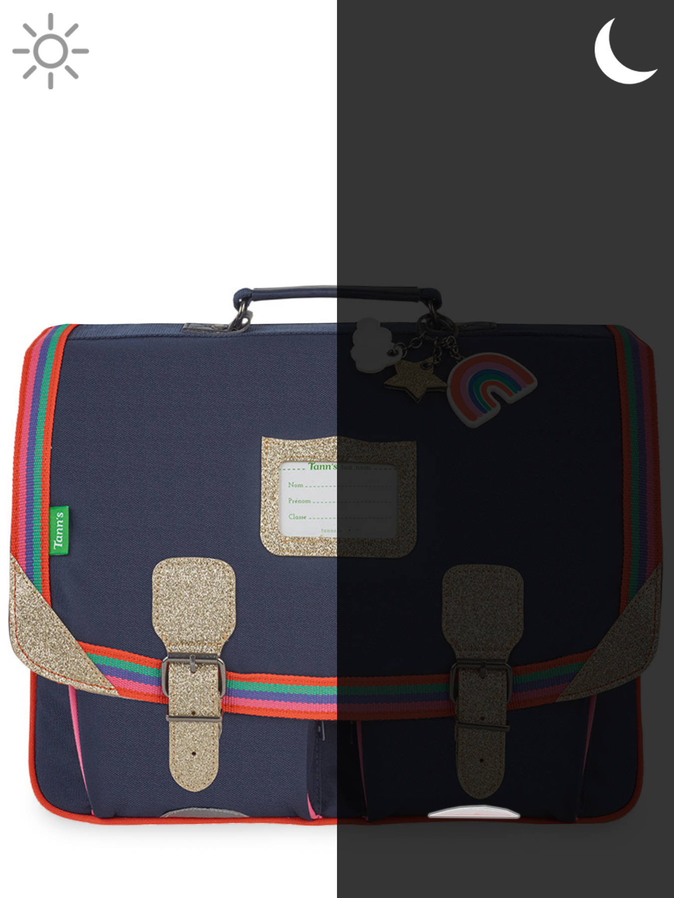 Cartable 2 compartiments TANN'S