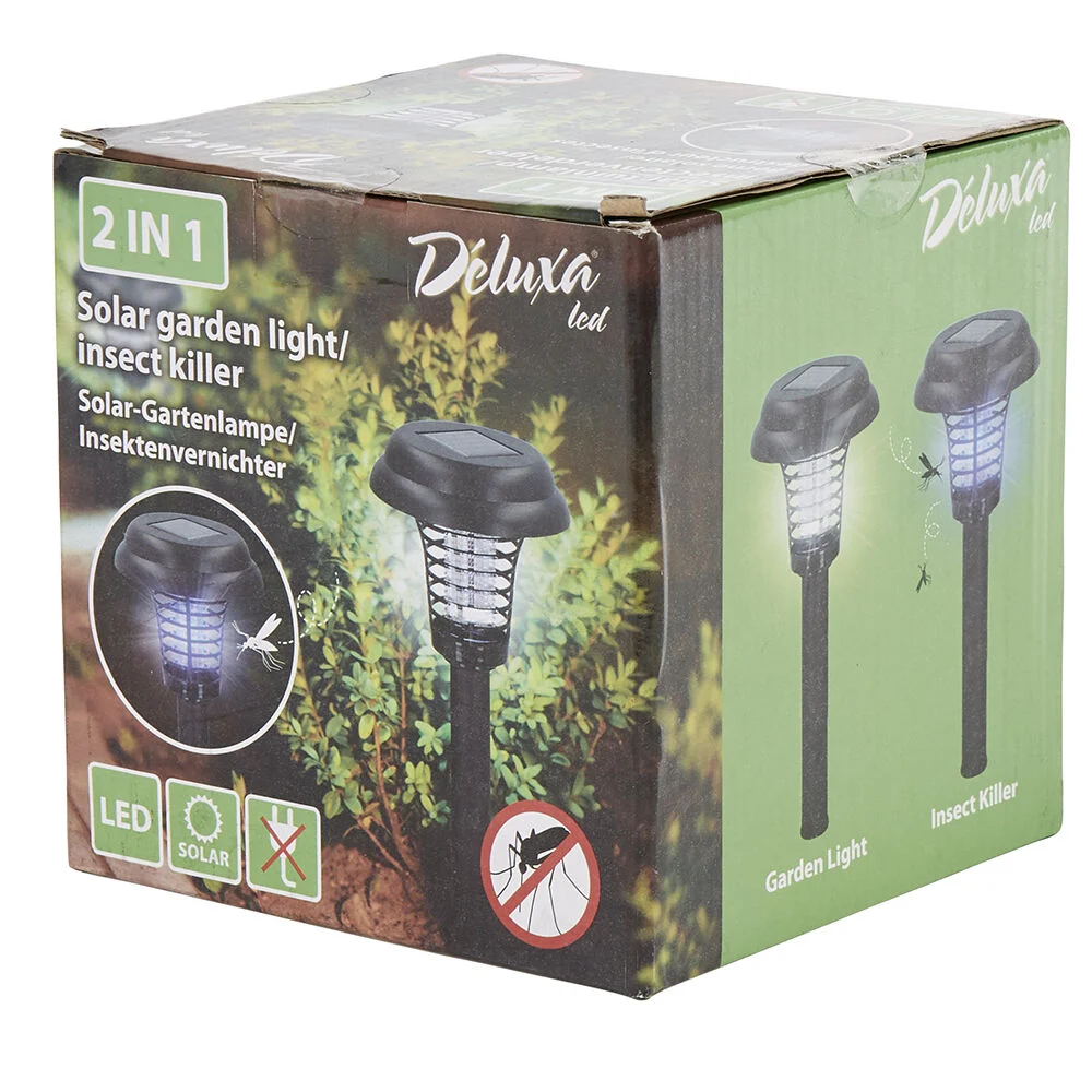 Borne solaire lampe insecticide à planter