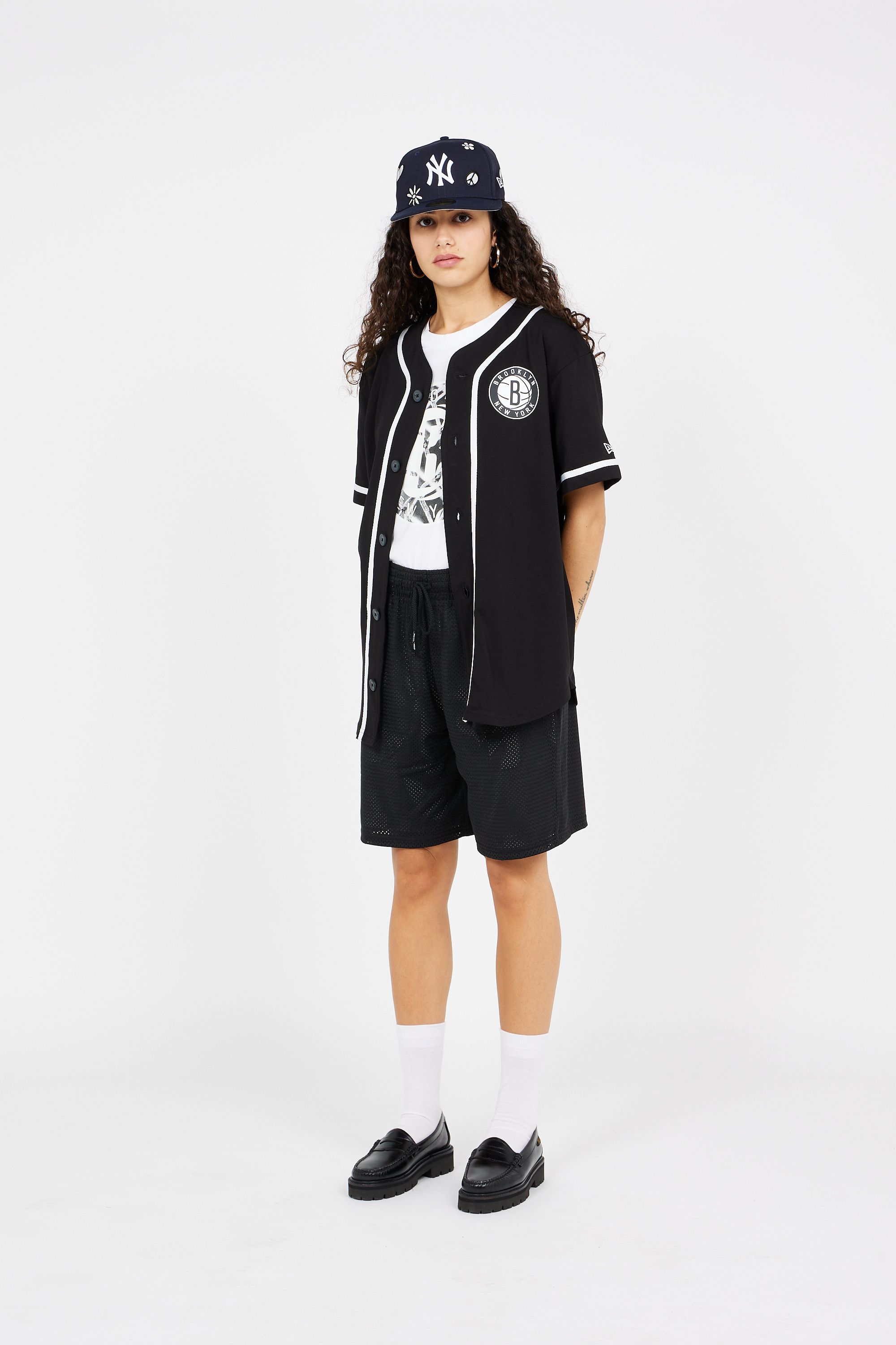 NEW ERA T-shirt  BA BASEBALL JERSE Noir