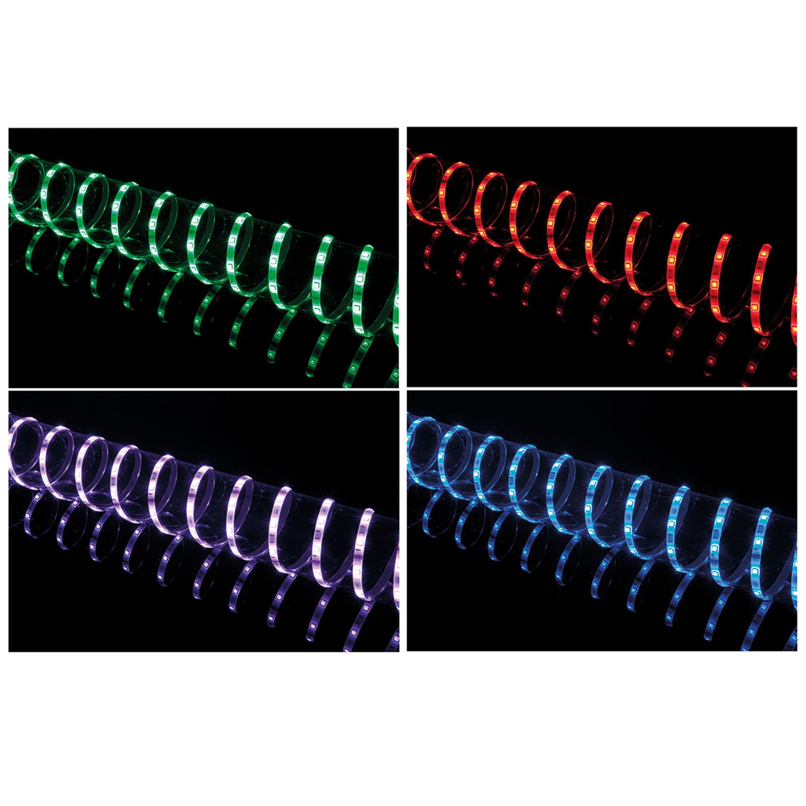 LAMPURA LED-Lichtband - 16 Farben - mit Fernbedienung - 5 Meter