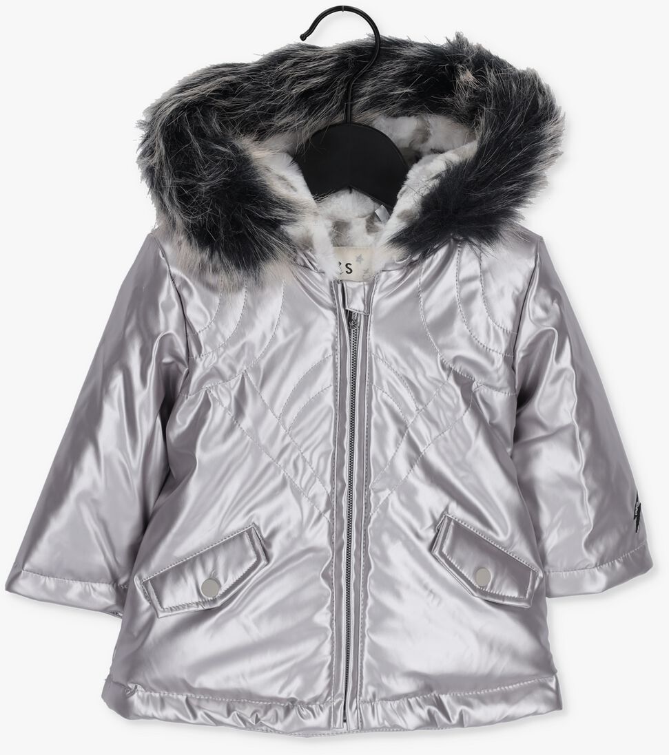 IKKS zilveren ikks  parka gomme