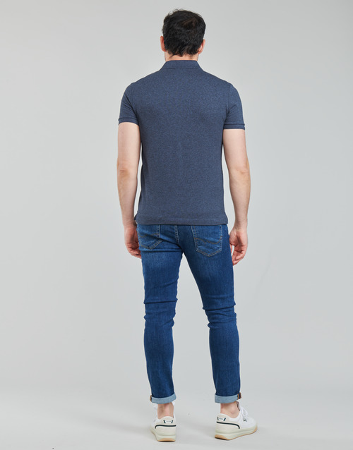 Lacoste - POLO SLIM FIT PH4012 - Bleu Chiné