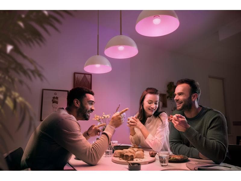 Philips Hue White & Color Ambiance E14 Luster Tropfenform 4 Smartes Hue E14-Leuchtmittel