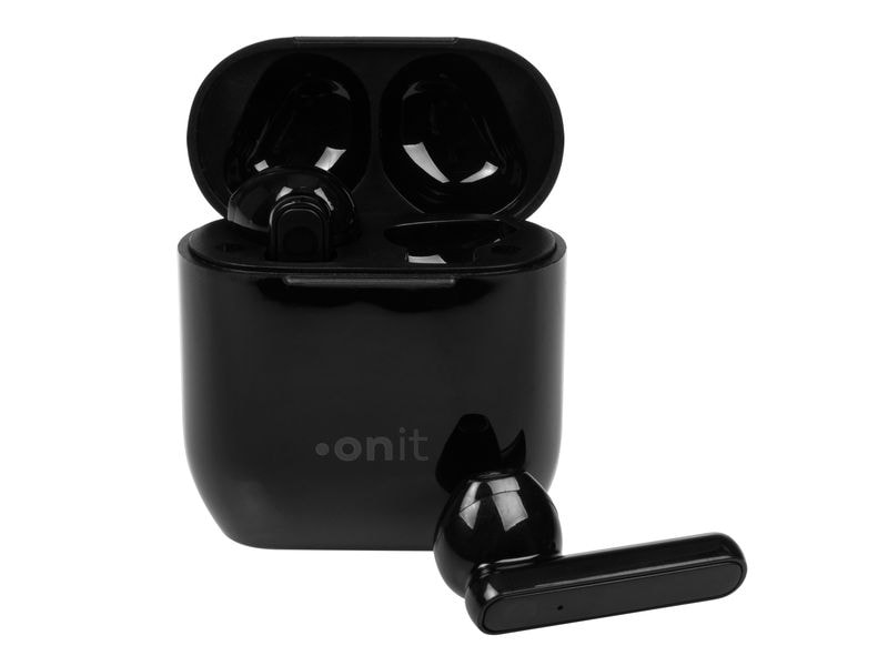 onit True Wireless In-Ear-Kopfhörer Entry Schwarz Kabellose Kopfhörer mit Mikrofon für den Lifestyle-Einsatz