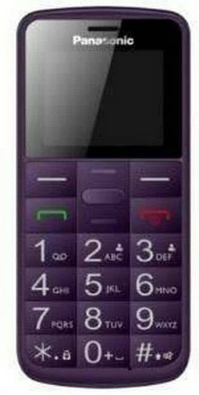 Panasonic KX-TU110 - Mobiele Telefoon - Zwart - Robuuste Constructie
