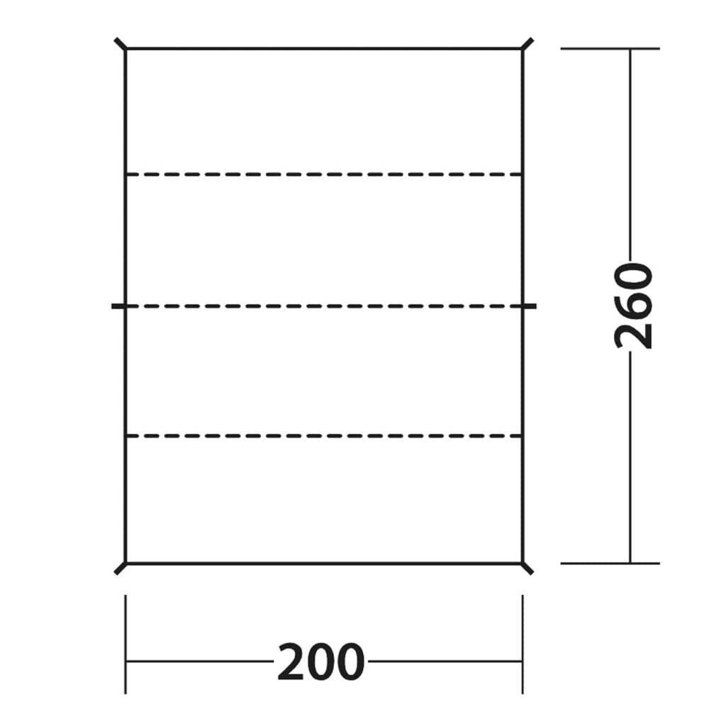 Lona para barraca Easy Camp Cliff 2,6x2 m