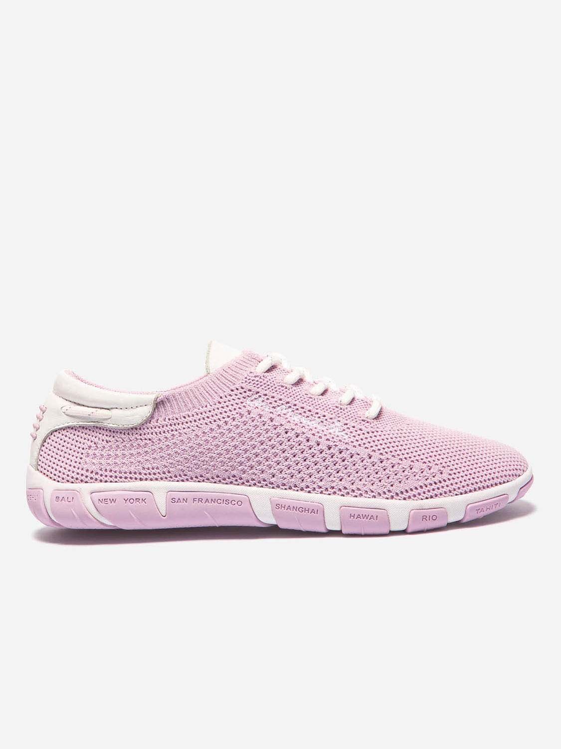Tennis Femme Textile Recyclé Rose