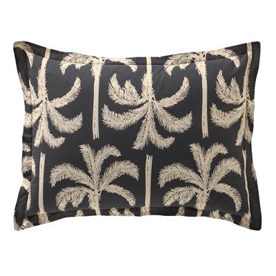 Linge de lit palmiers design - BECQUET CRÉATION