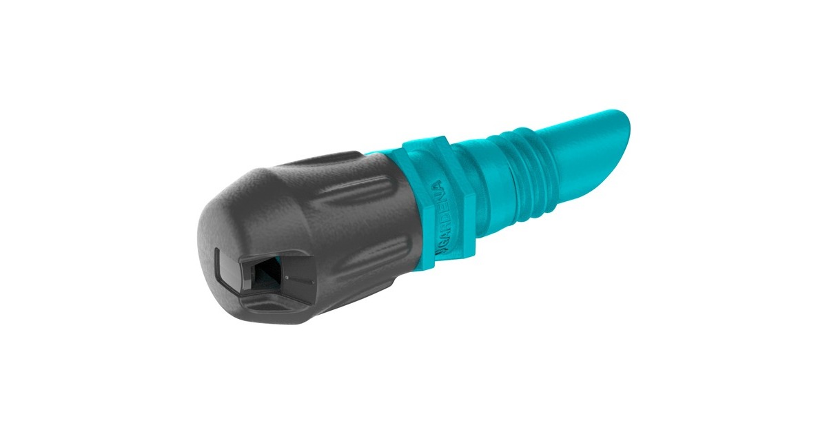 GARDENAMicro Strook Sprinkler Uiteinde  (Zwart/turquoise, 5 Stuks)