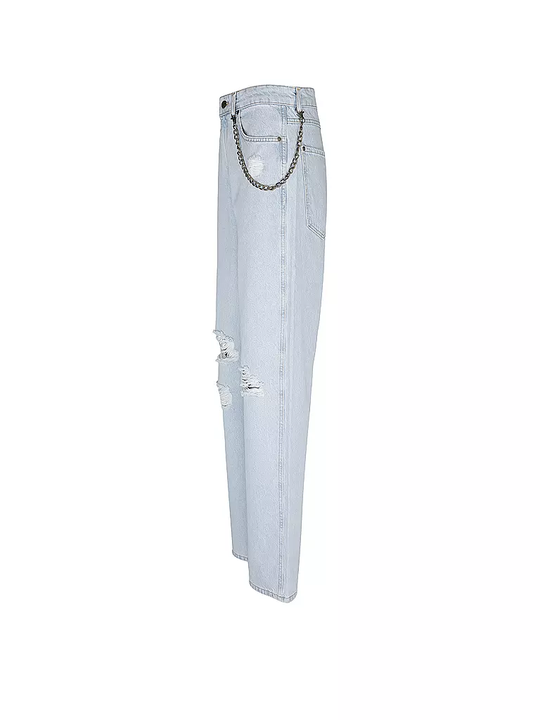KARL KANI Jeans Boyfriend hellblau