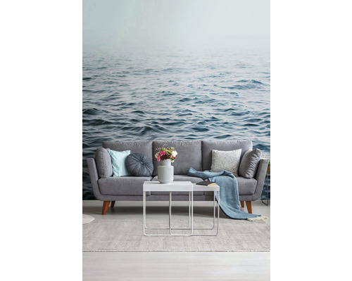 Vliesbehang 38258-1 The Wall Sea Waves 7-delige set 371 x 280 cm