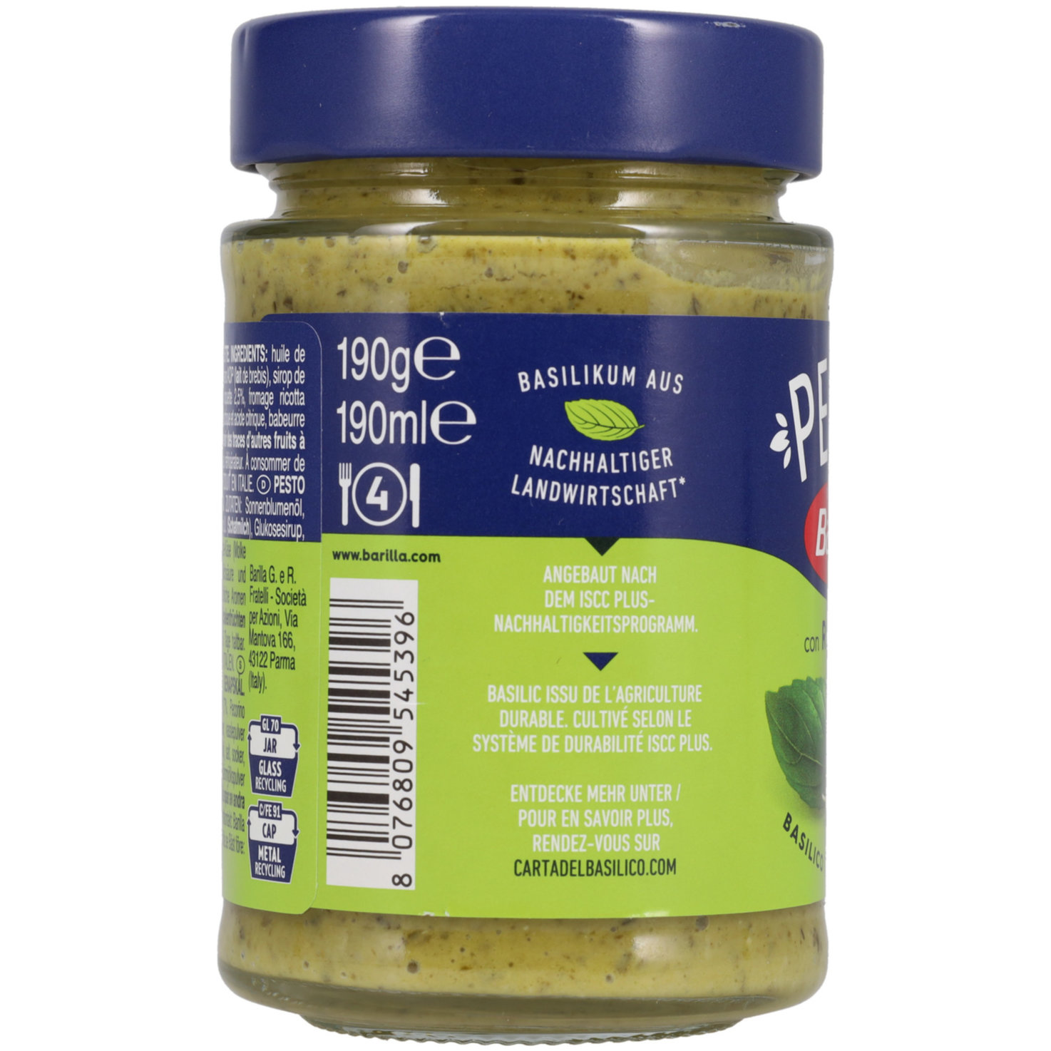 Barilla Pesto Basilico & Rucola