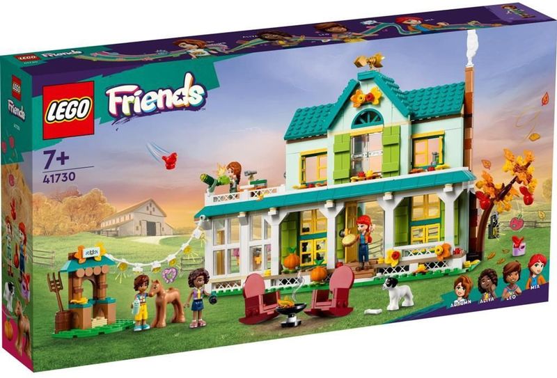 LEGO Friends Autumns Hui - Poppenhuis Speelset met Minipoppetjes en Accessoires - 41730