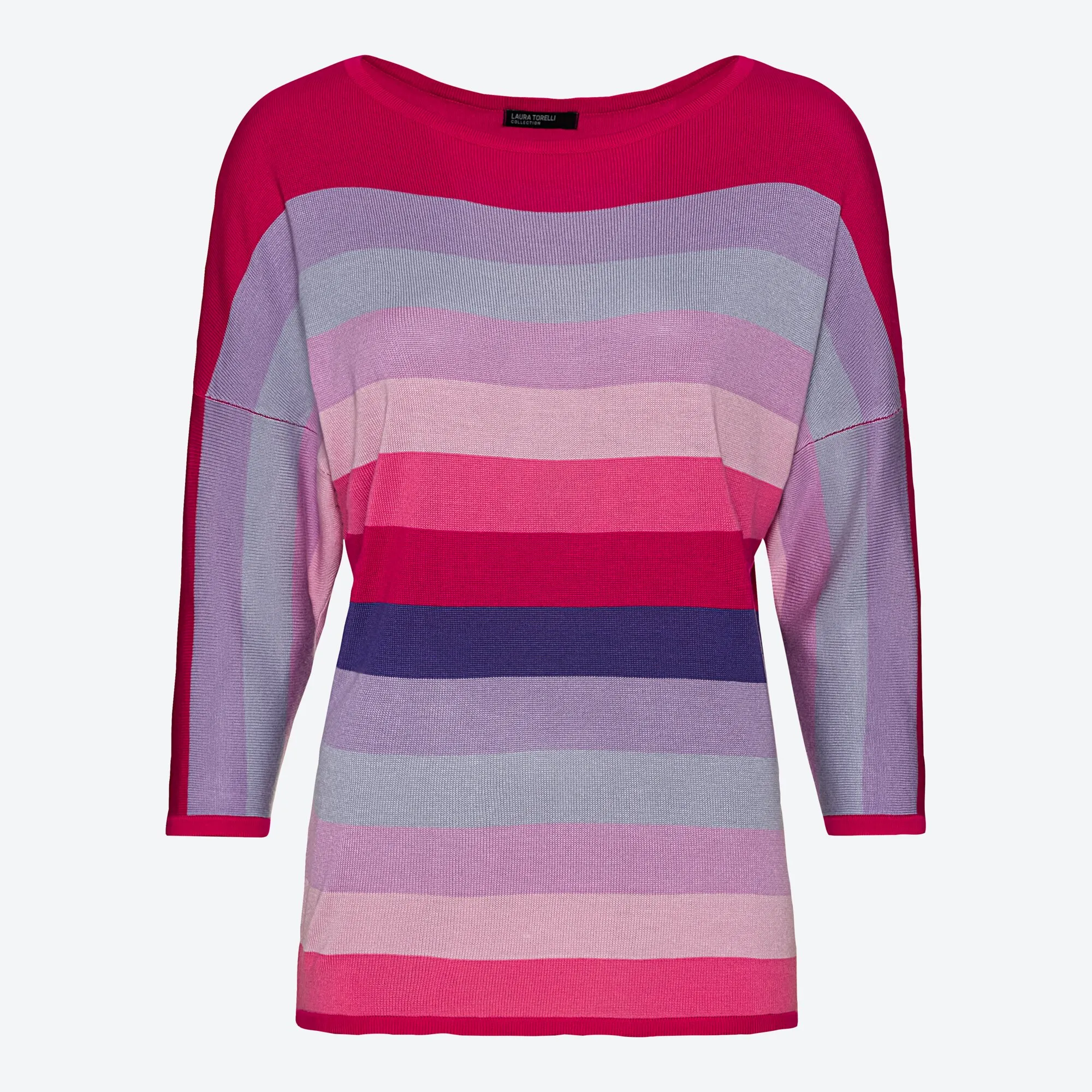 Damen-Pullover mit Streifenmuster