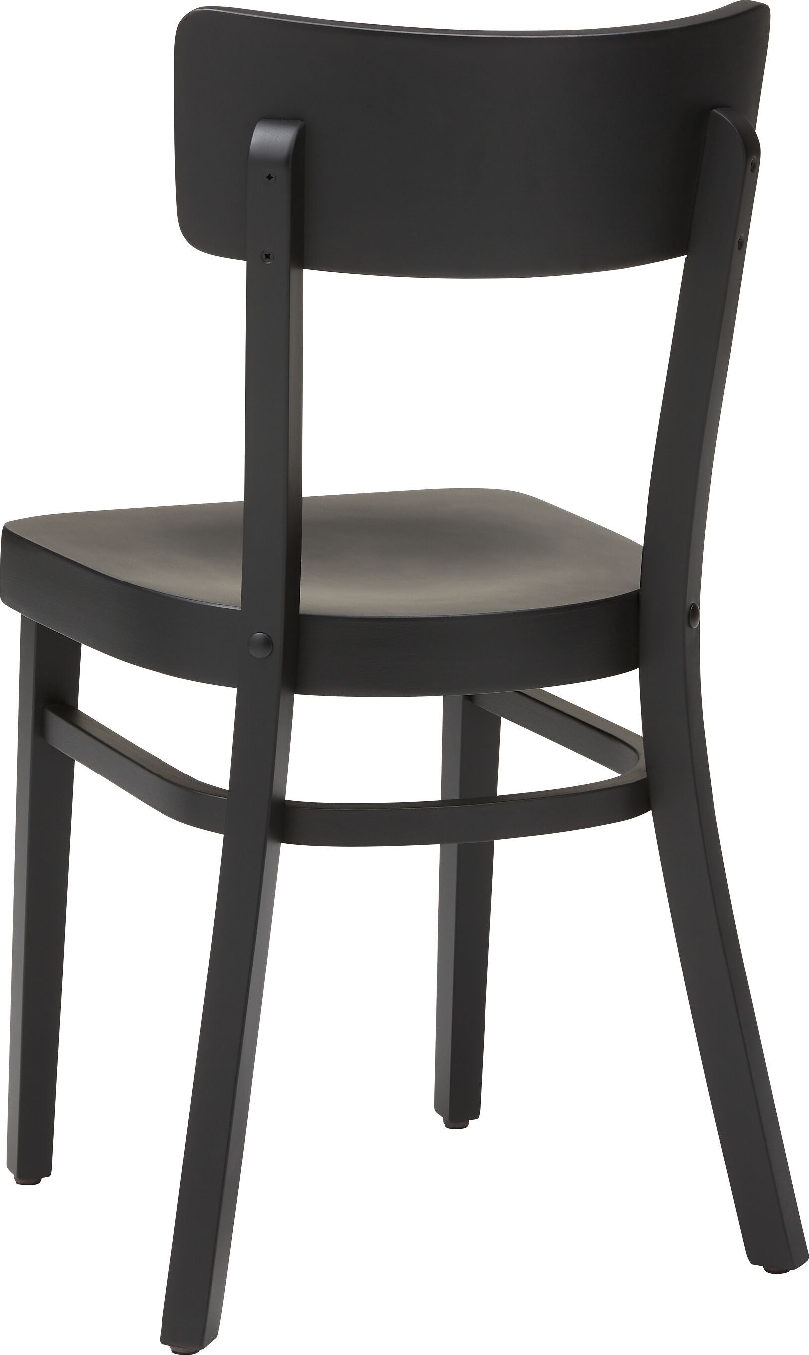 PANUCCI Stuhl - Schwarz / B: 40.0 cm x T: 40.0 cm x H: 82.0 cm