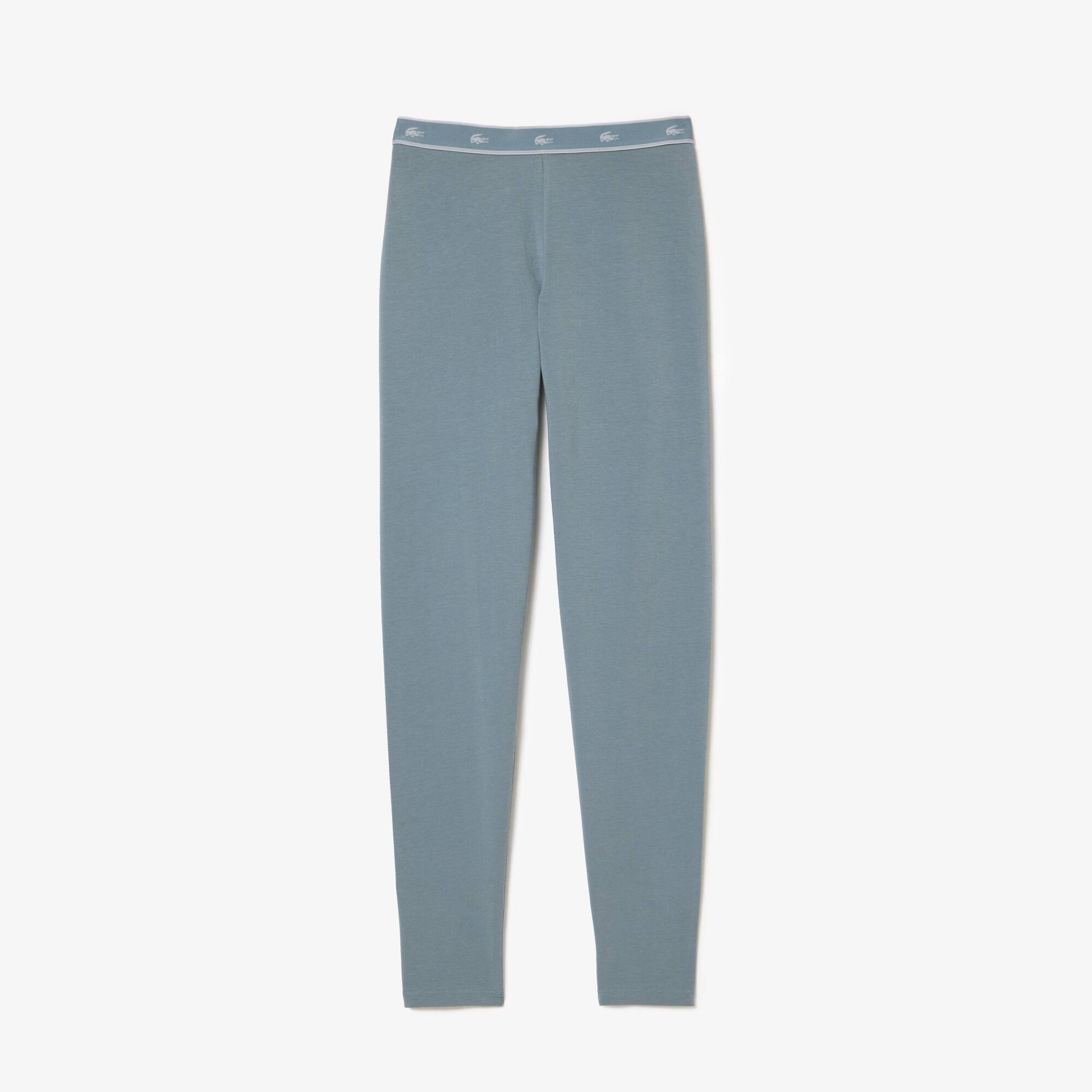 Legging d'intérieur en coton stretch Vêtements d’intérieur & de nuit - Gris - Lacoste - Femme