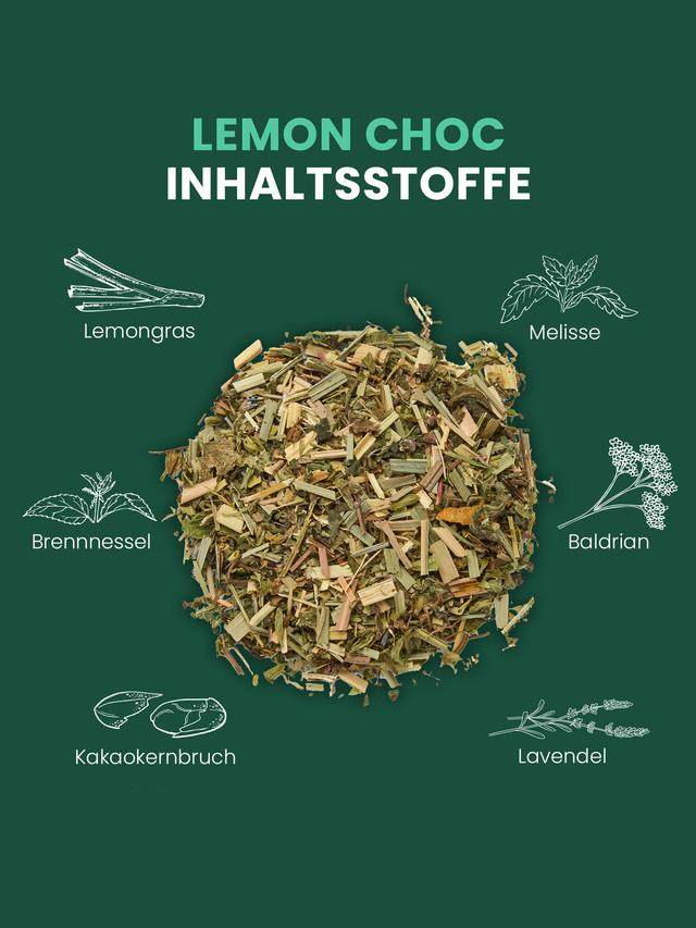 Kräutertee Lemone-Melisse-Kakao, lose, 100 g