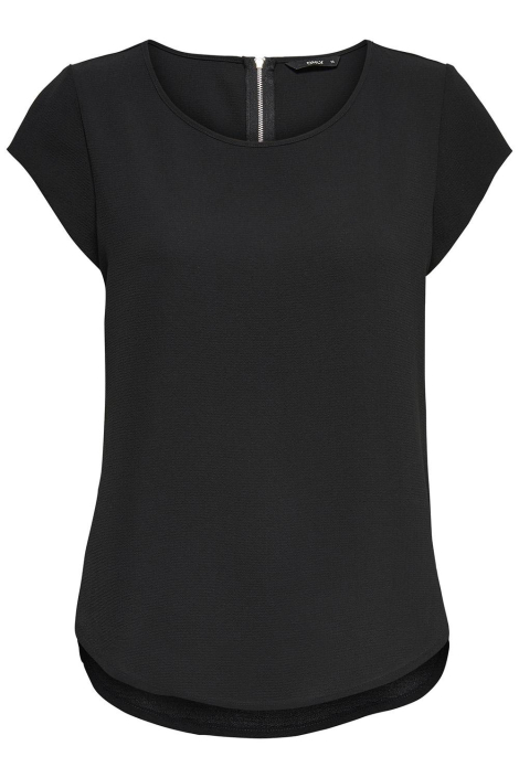 Only zwarte dames t-shirt