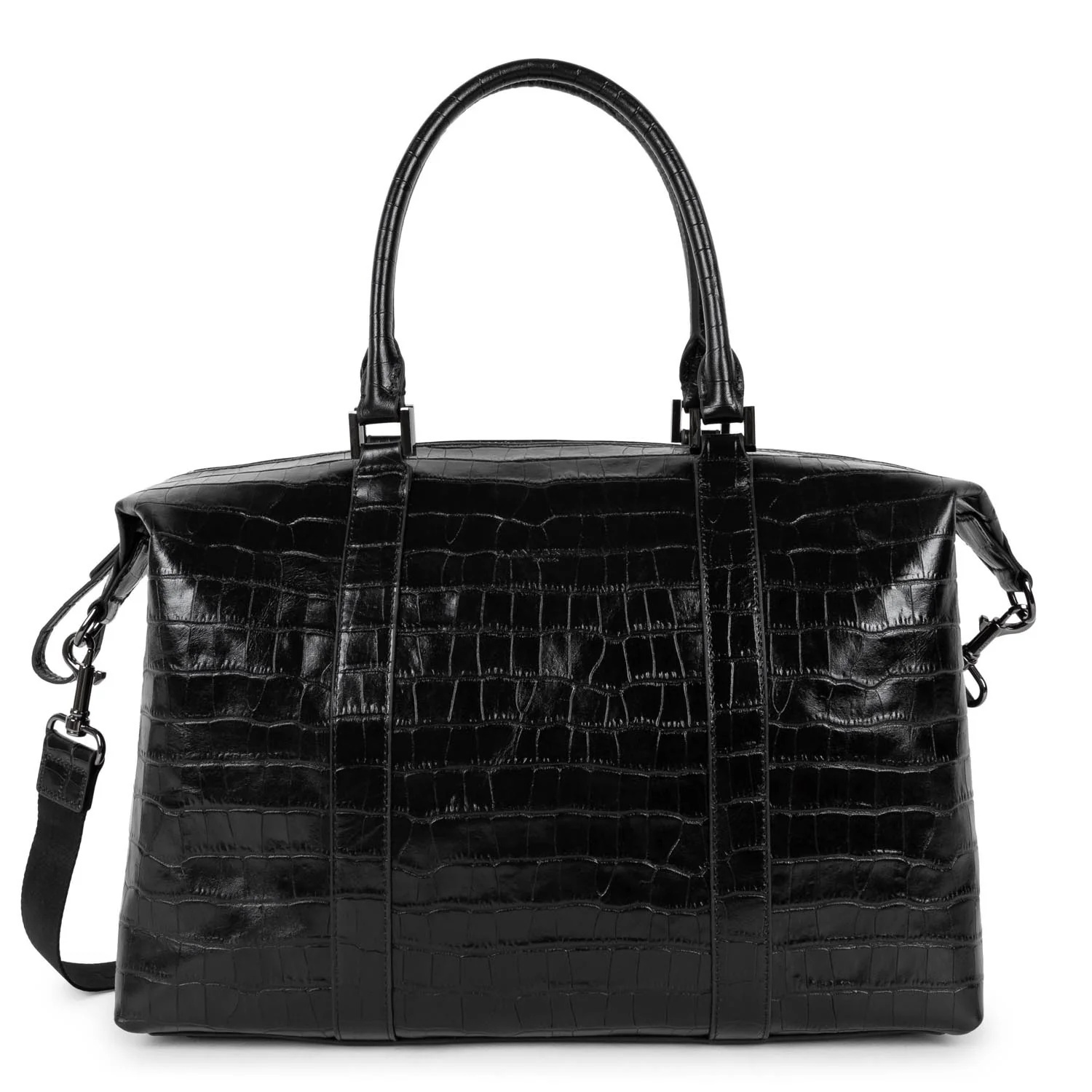 Croco Homme-Sac cabas main