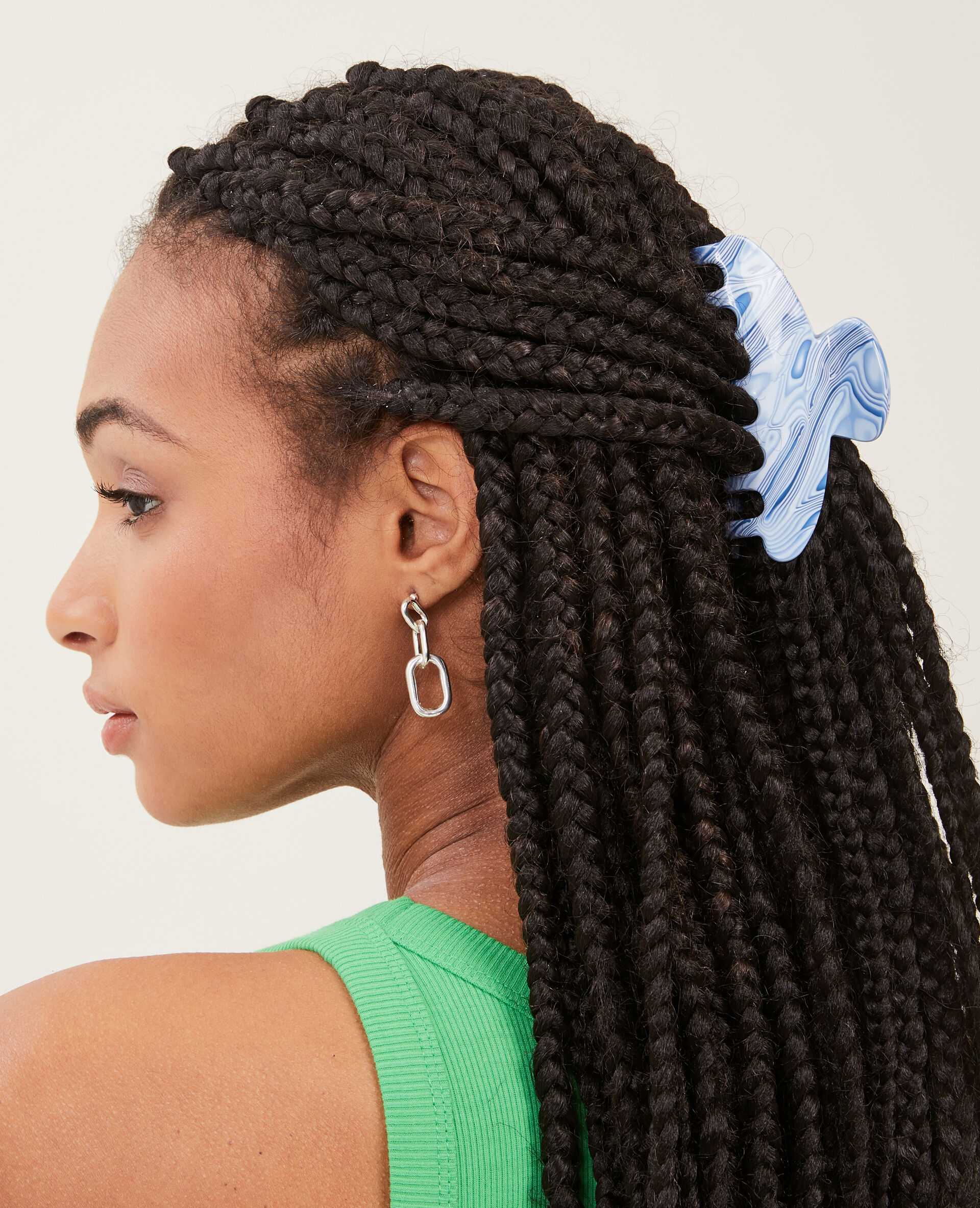 Pince crocodile - Bleu