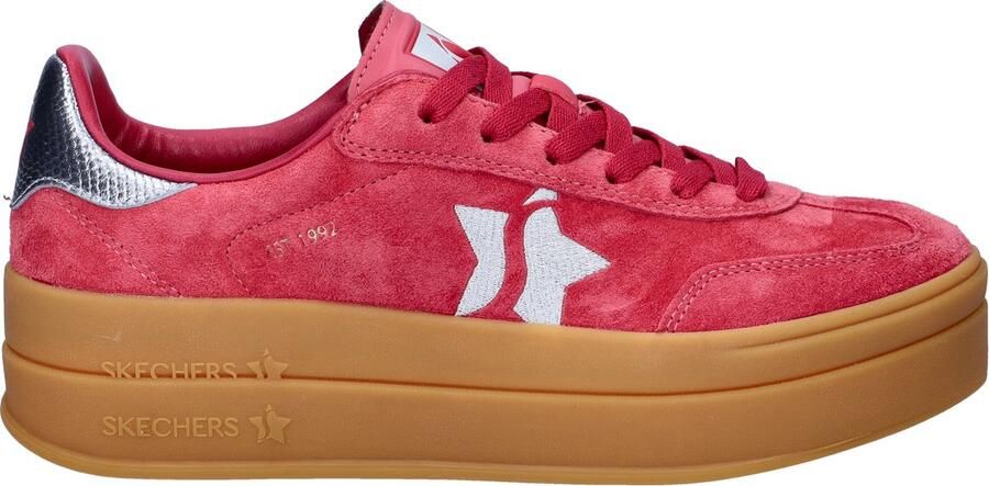 Skechers Academy Hi dames sneaker Rood