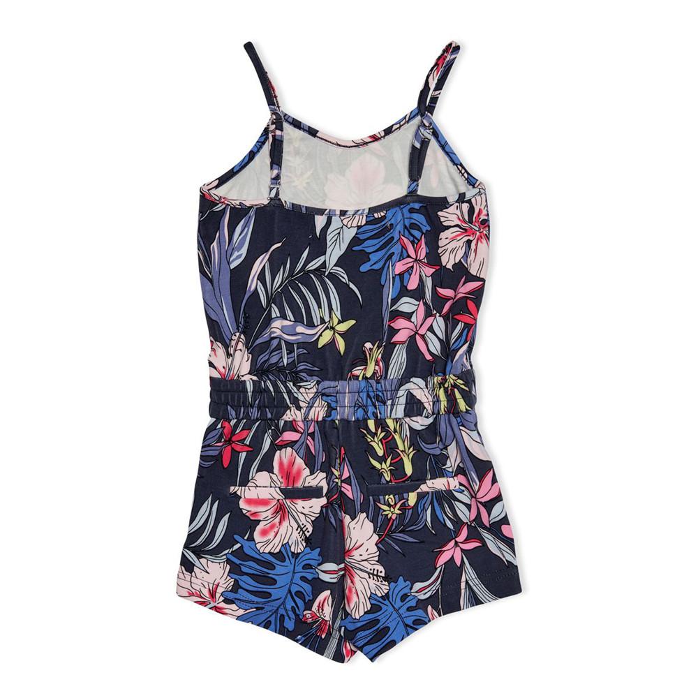 Kids ONLY Combishort Bleu à fleurs Fille Kids ONLY Strap Jungle