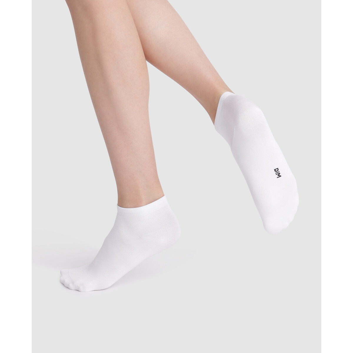 DIM<br>Conjunto de 2 pares de meias curtas Skin