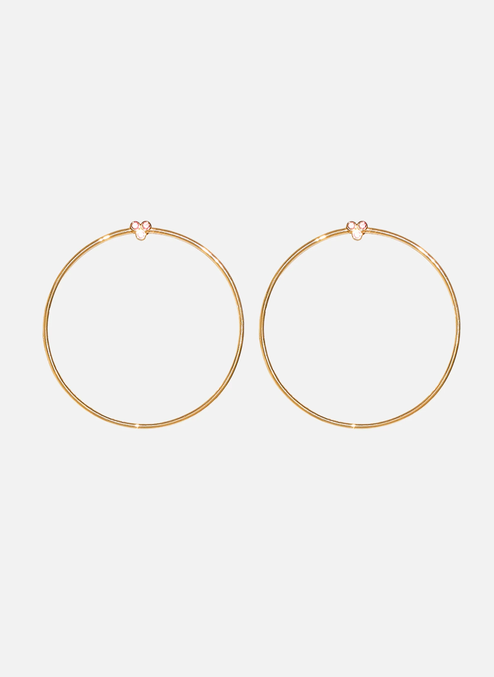 DIONE - Boucles d'oreilles pendantes dione | Rose