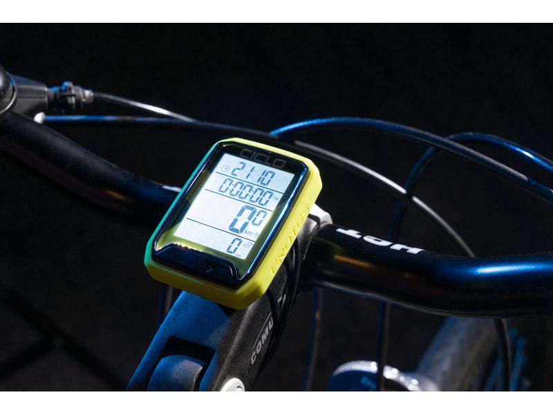 Ciclosport Velo-Tacho Protos 213 Schwarz Drahtloser Fahrradcomputer