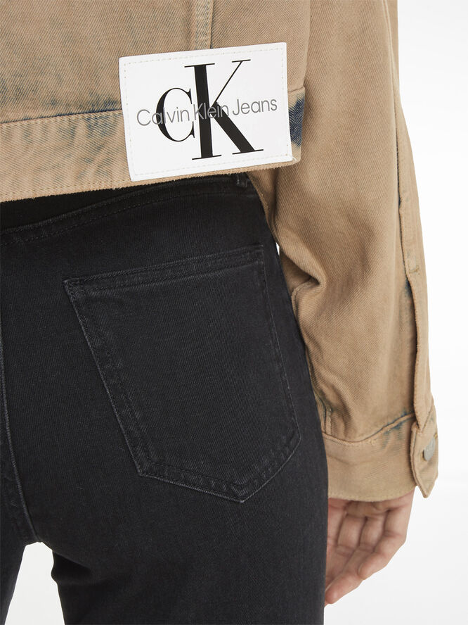 Calvin Klein Denim cropped jacket 1a4
