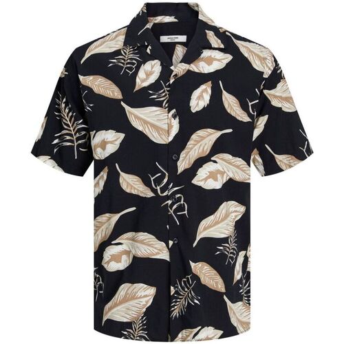 Jack & Jones - 12202240 BLATROPIC-BLACK Negro